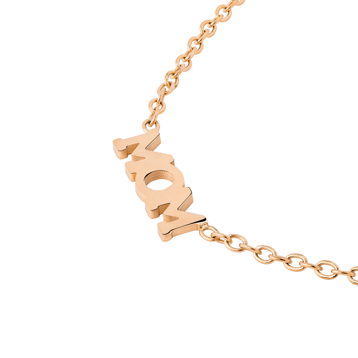 Mom Forever Necklace Rose Gold