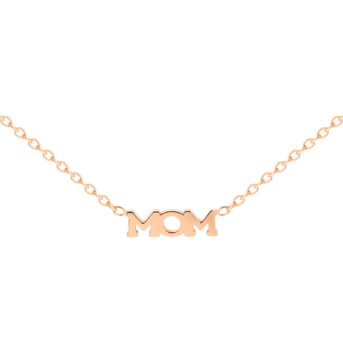 Mom Forever Necklace Rose Gold