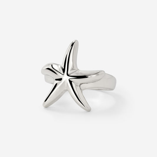 Sea Star Ring Silver