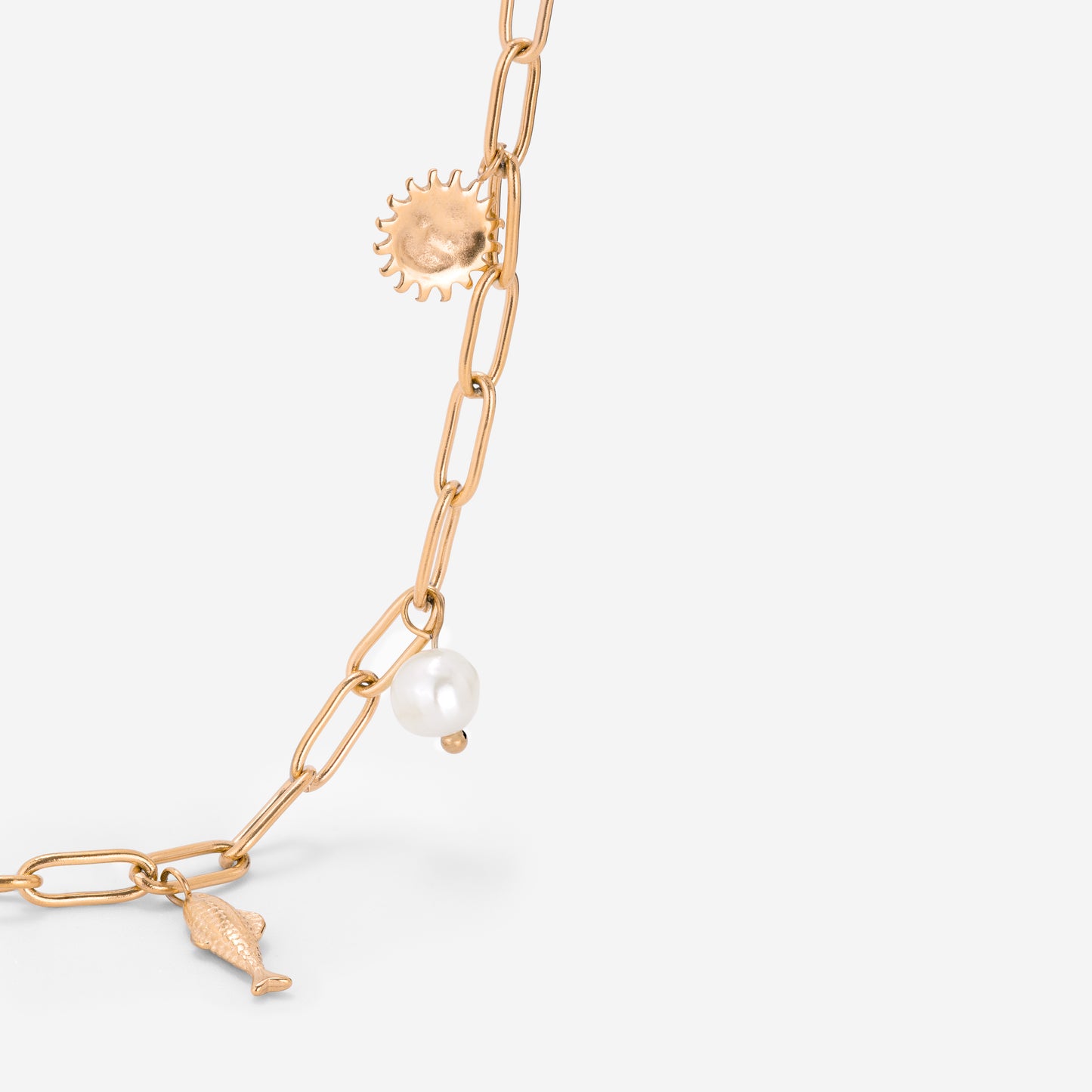 Seaside Treasures Necklace Rose Gold