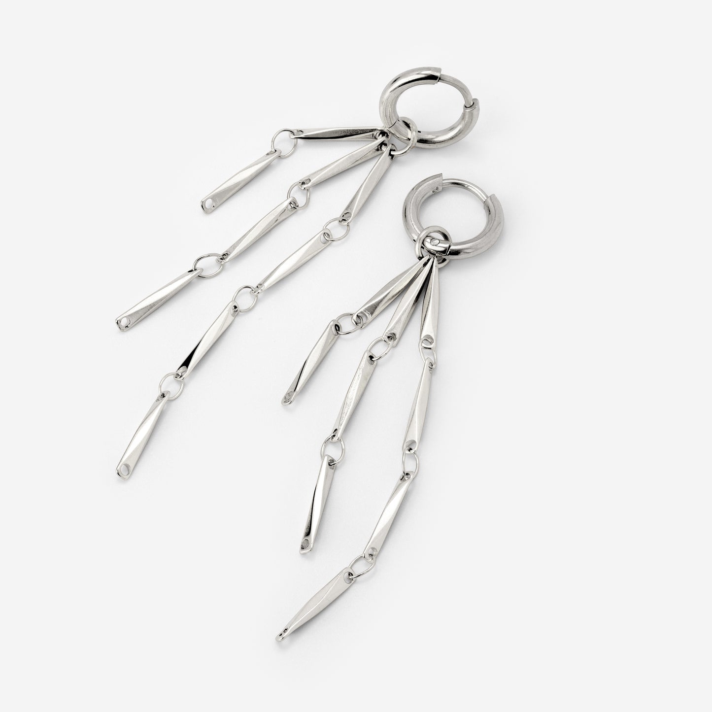 Wind Chime Hoop Set Baby Silver