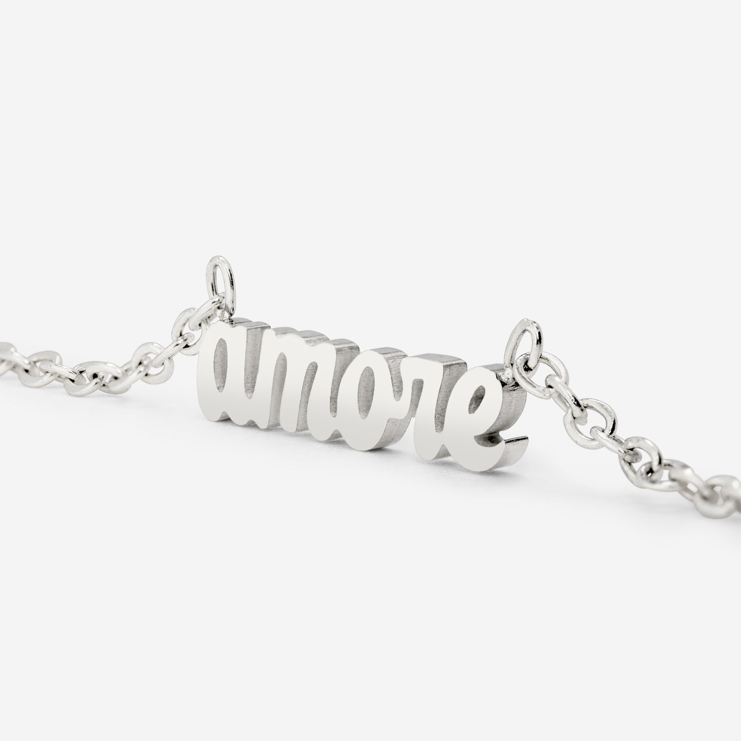 Amore Mio Necklace Silver