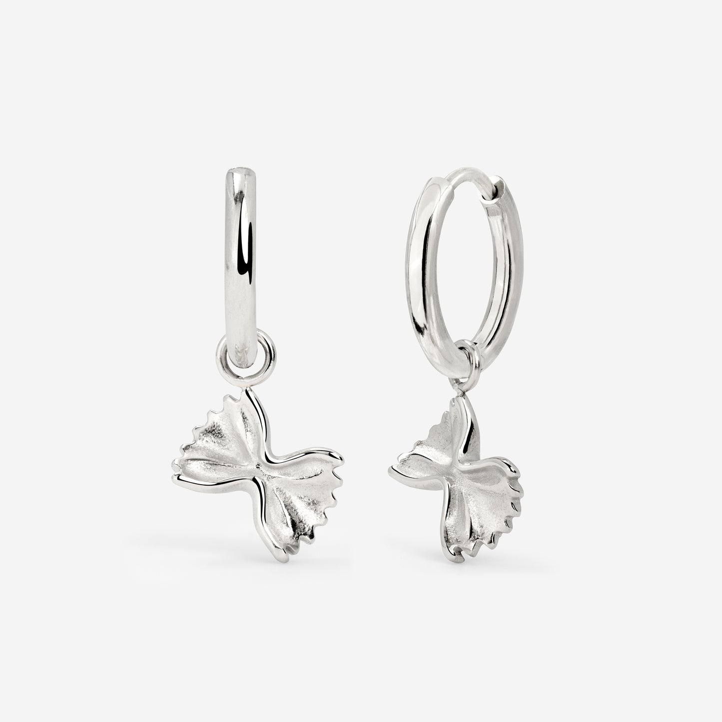 Farfallissimo Hoop Set Small Silver