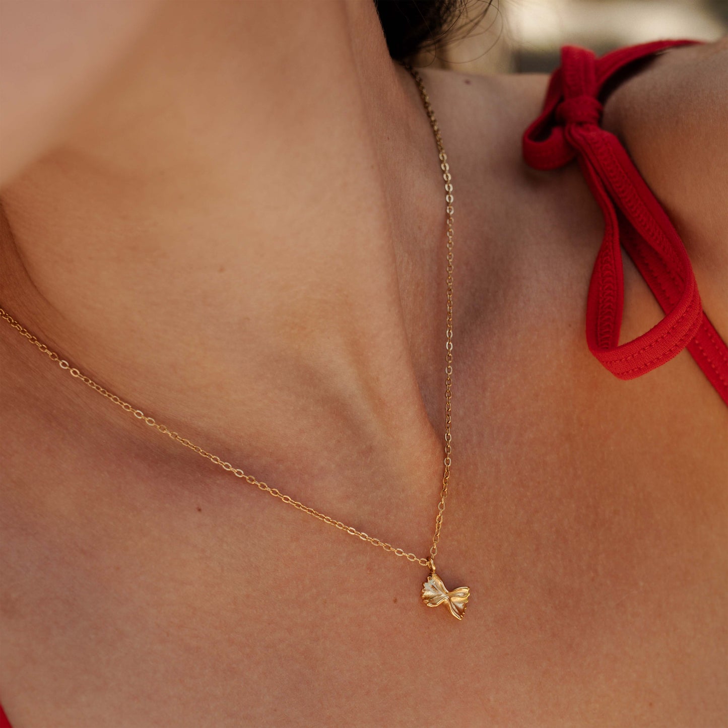 Farfallissimo Necklace Gold