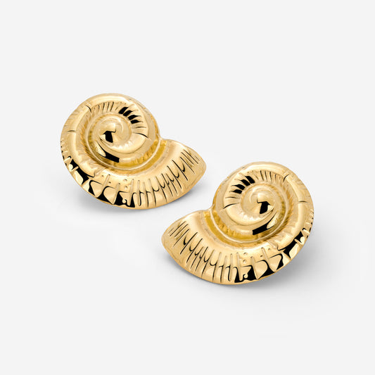 Siren's Spell Studs Gold