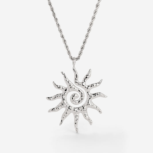 Soleil Necklace Silver