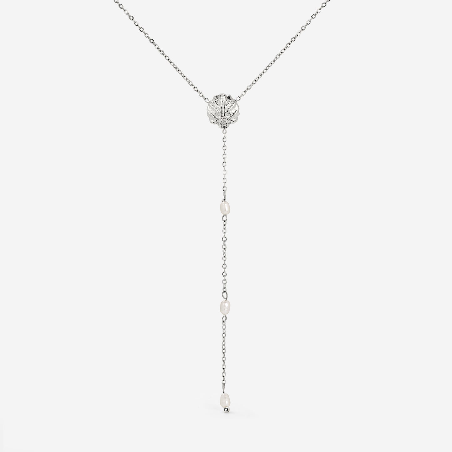 Ocean Lovers Y-Necklace Silver