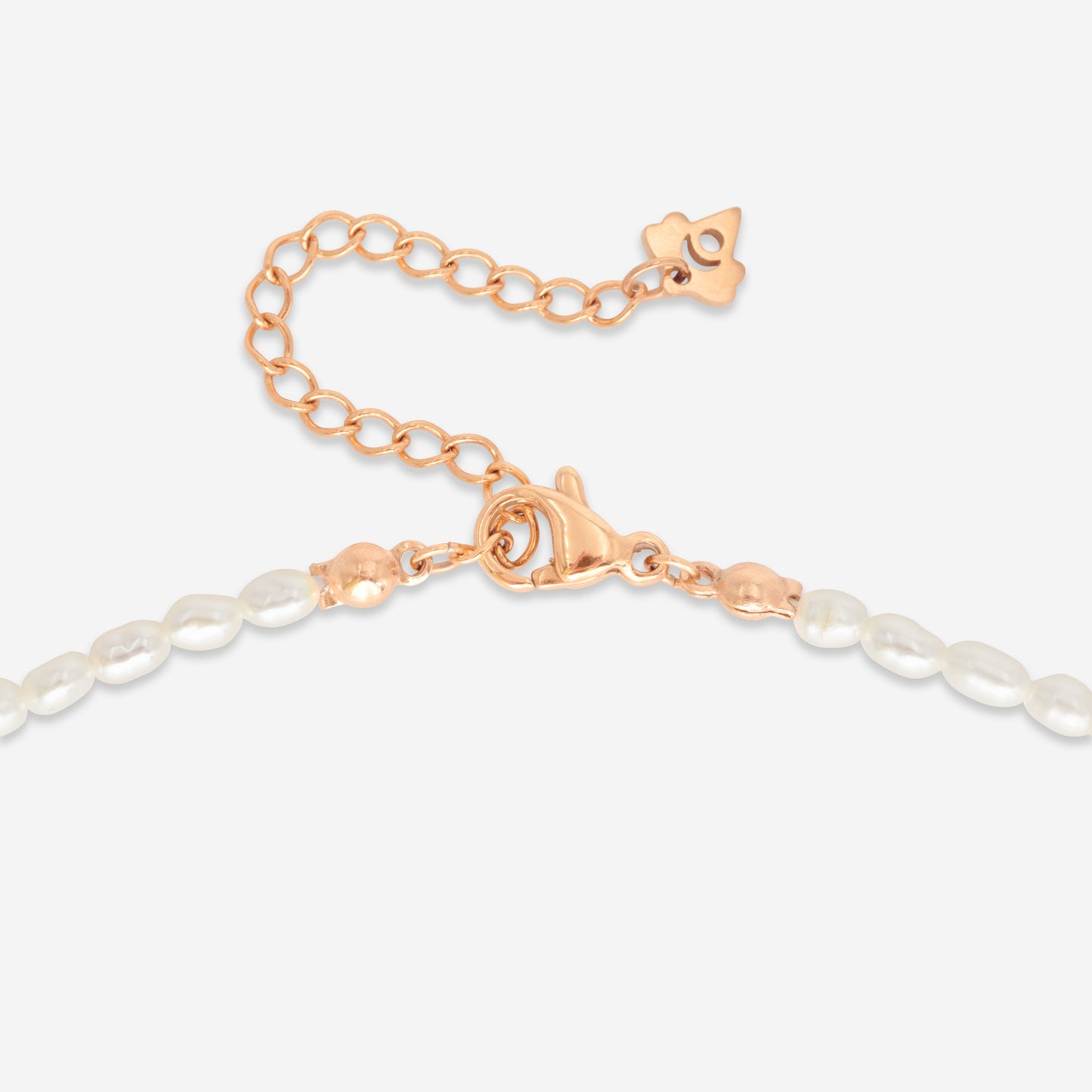 Perlita Choker Rose Gold