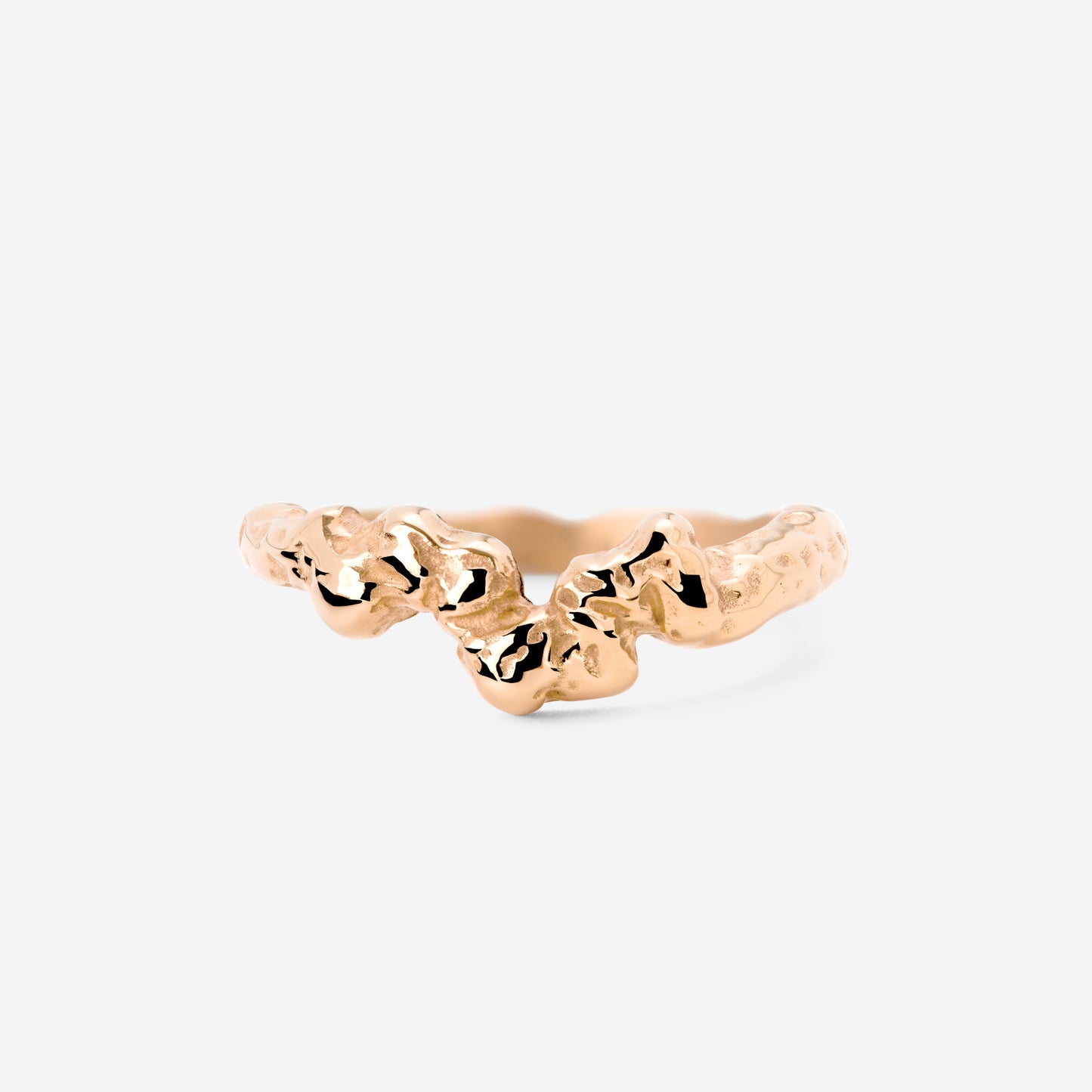 Reef's Whisper Ring Rose Gold