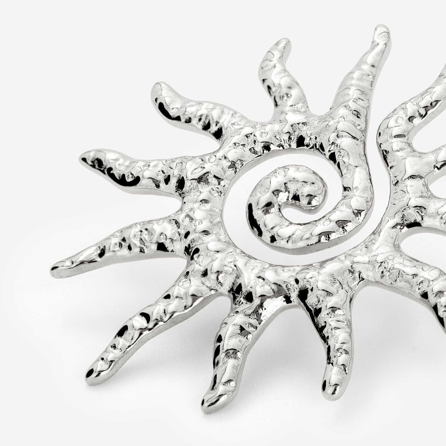 Soleil Studs Silver