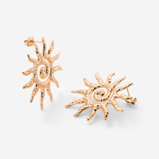 Soleil Studs Rose Gold