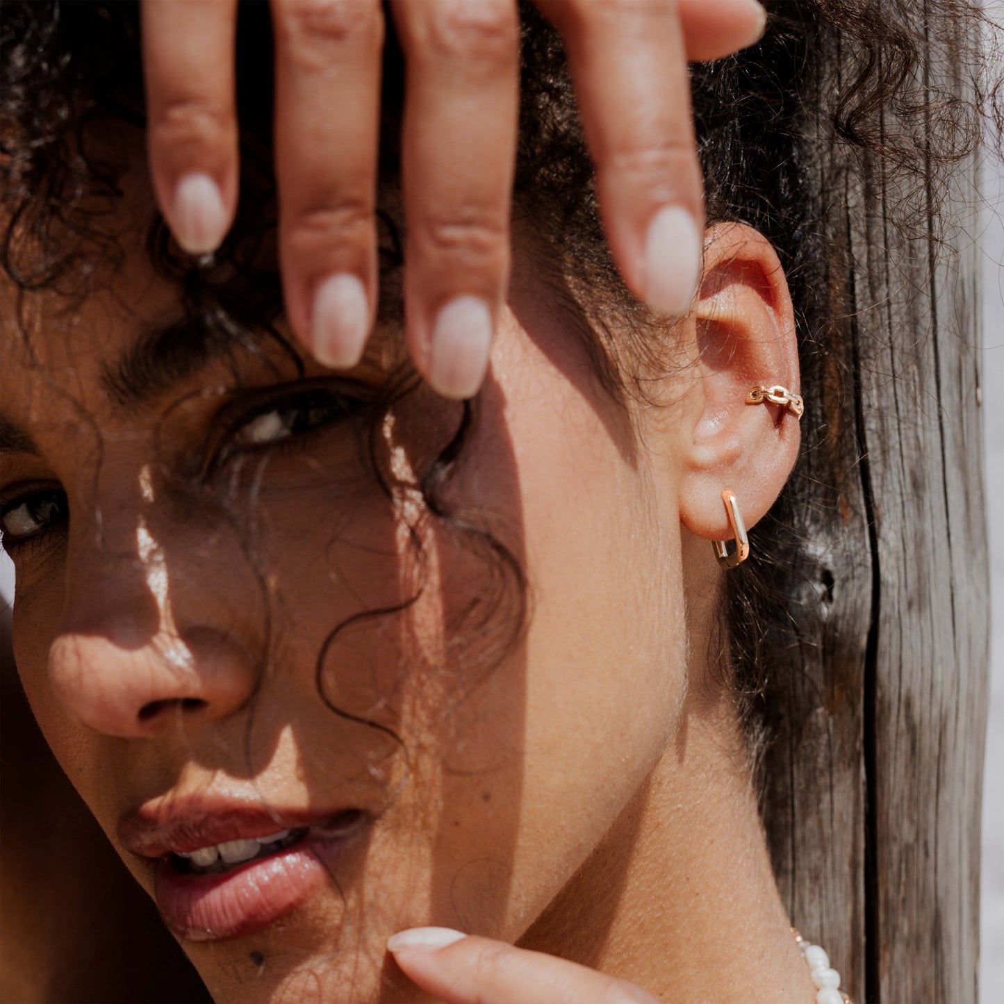 Eldora Ear Cuff Rose Gold