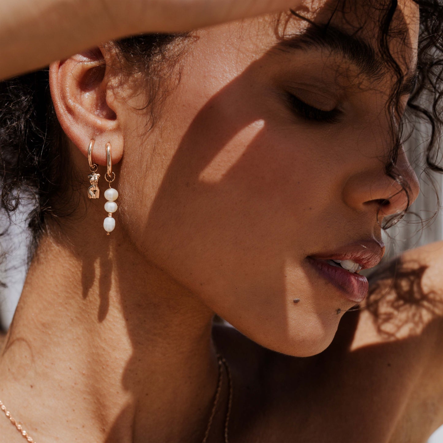 Love Your Body Hoop Set Rose Gold