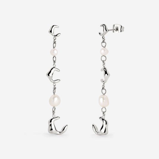 Abundant Anna Earrings Silver