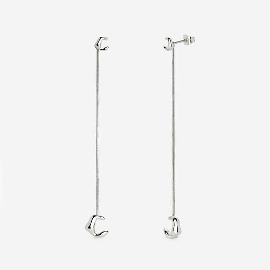 Blissful Bea Earrings Silver