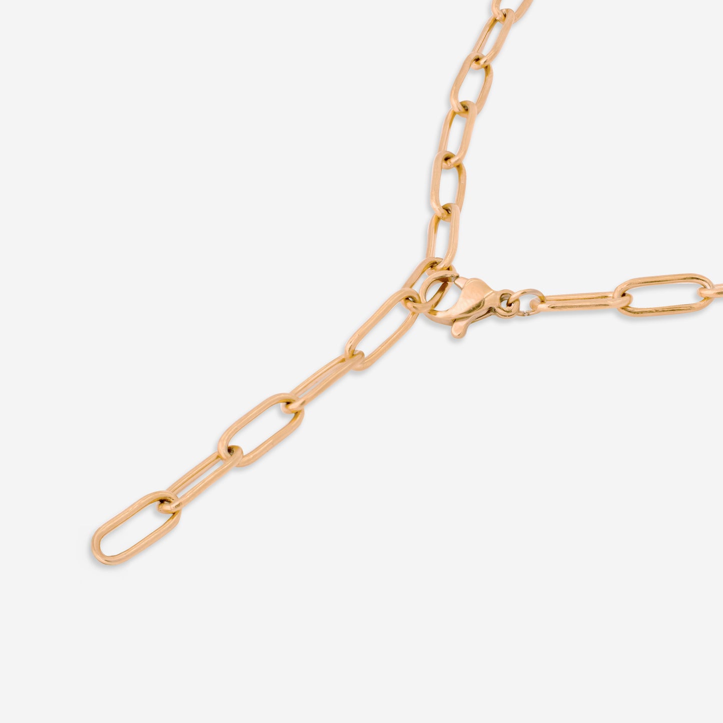 Honey Y-Necklace Rose Gold