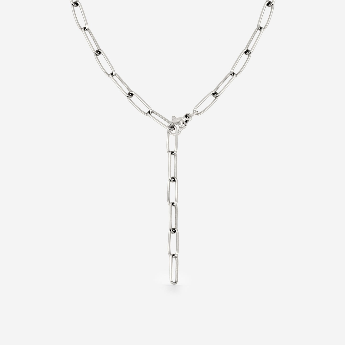 Honey Y-Necklace Silver