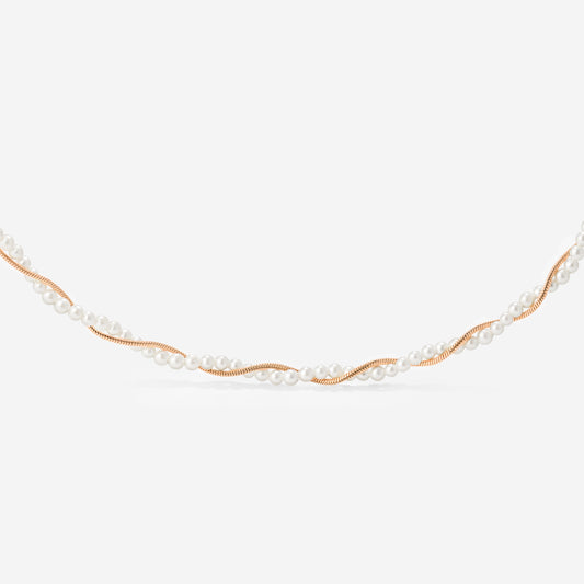 Infinite Bonding Necklace Rose Gold