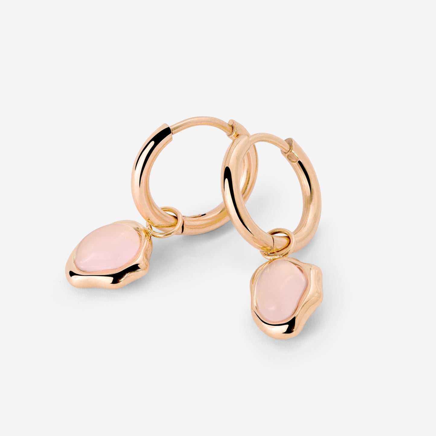 Lively Lisa Hoop Set Small Rose Gold