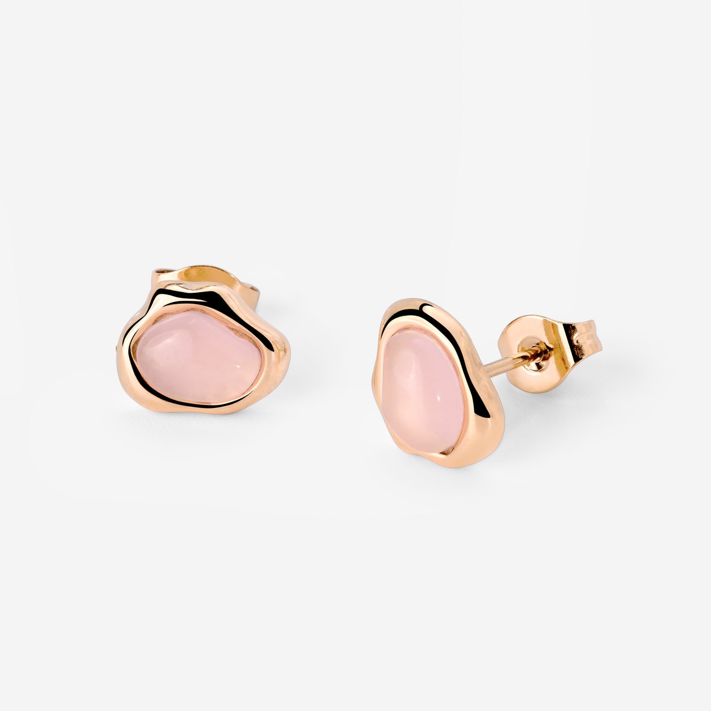 Loyal Lien Studs Rose Gold