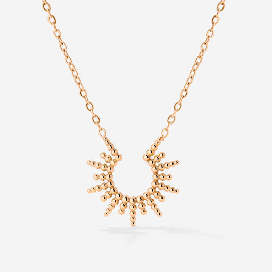 Sunshine Sister Necklace Rose Gold