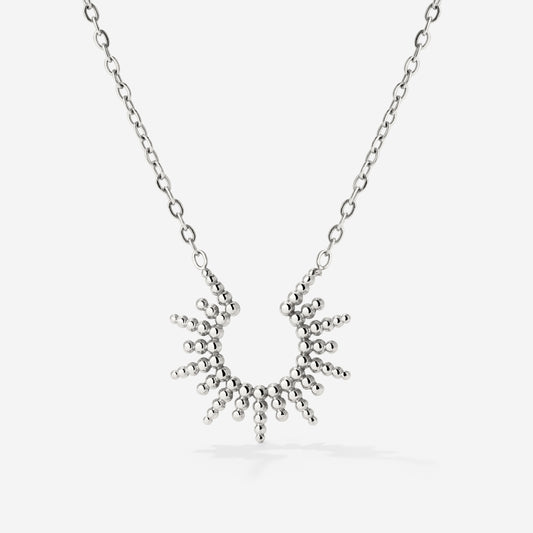 Sunshine Sister Necklace Silver
