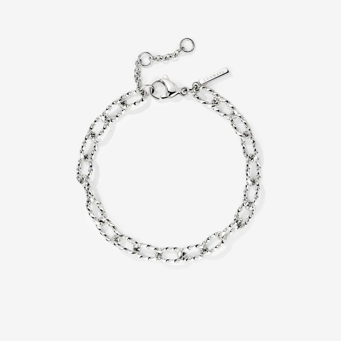 Fantasy Chain Bracelet Silver