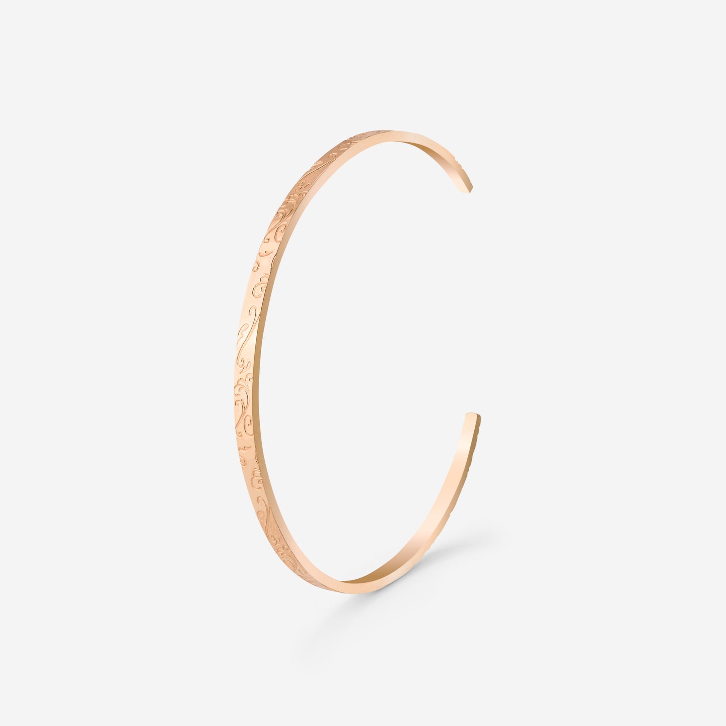 Desert Glow Bangle Rose Gold