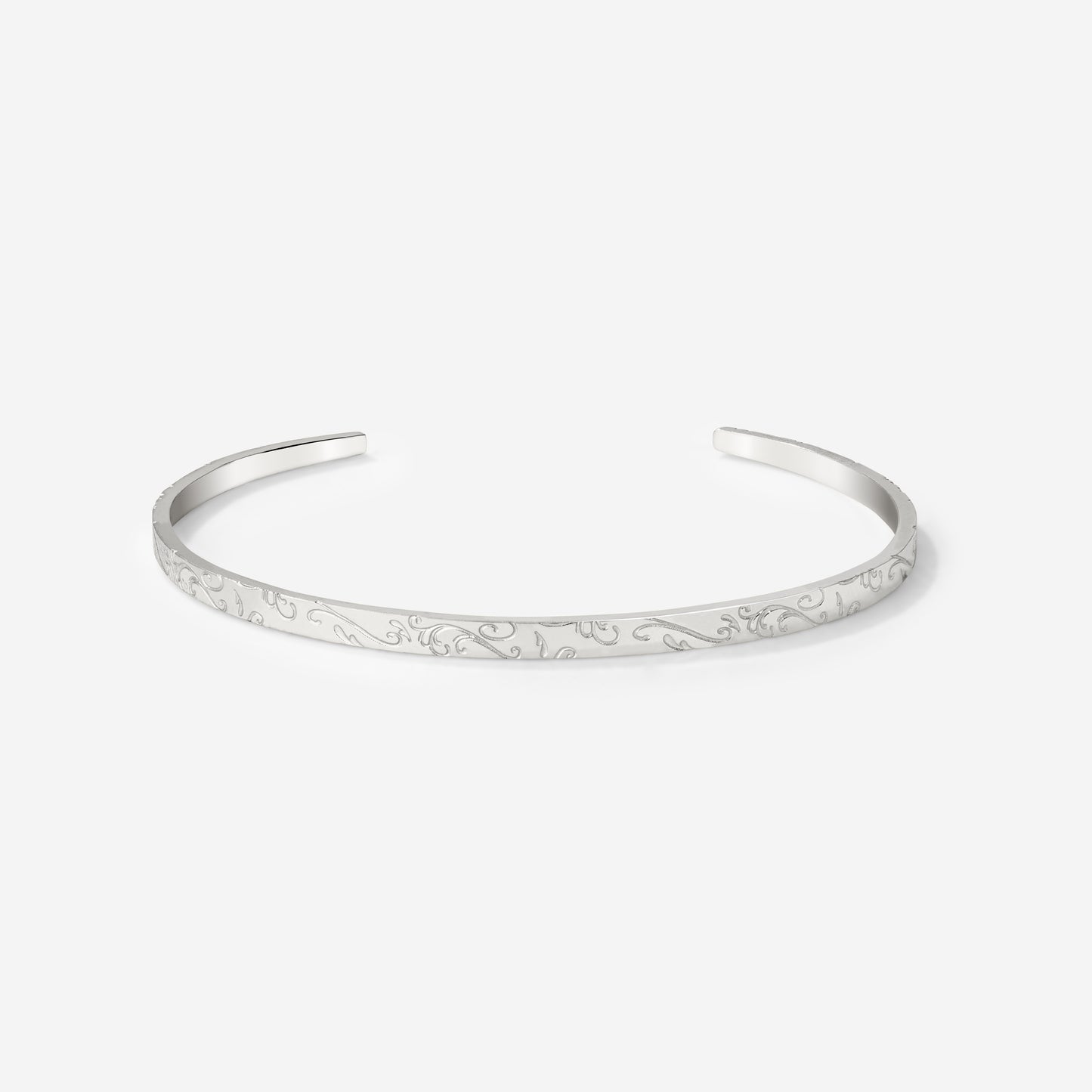 Desert Glow Bangle Silver