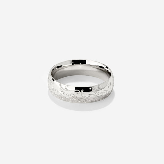 Desert Glow Ring Silver