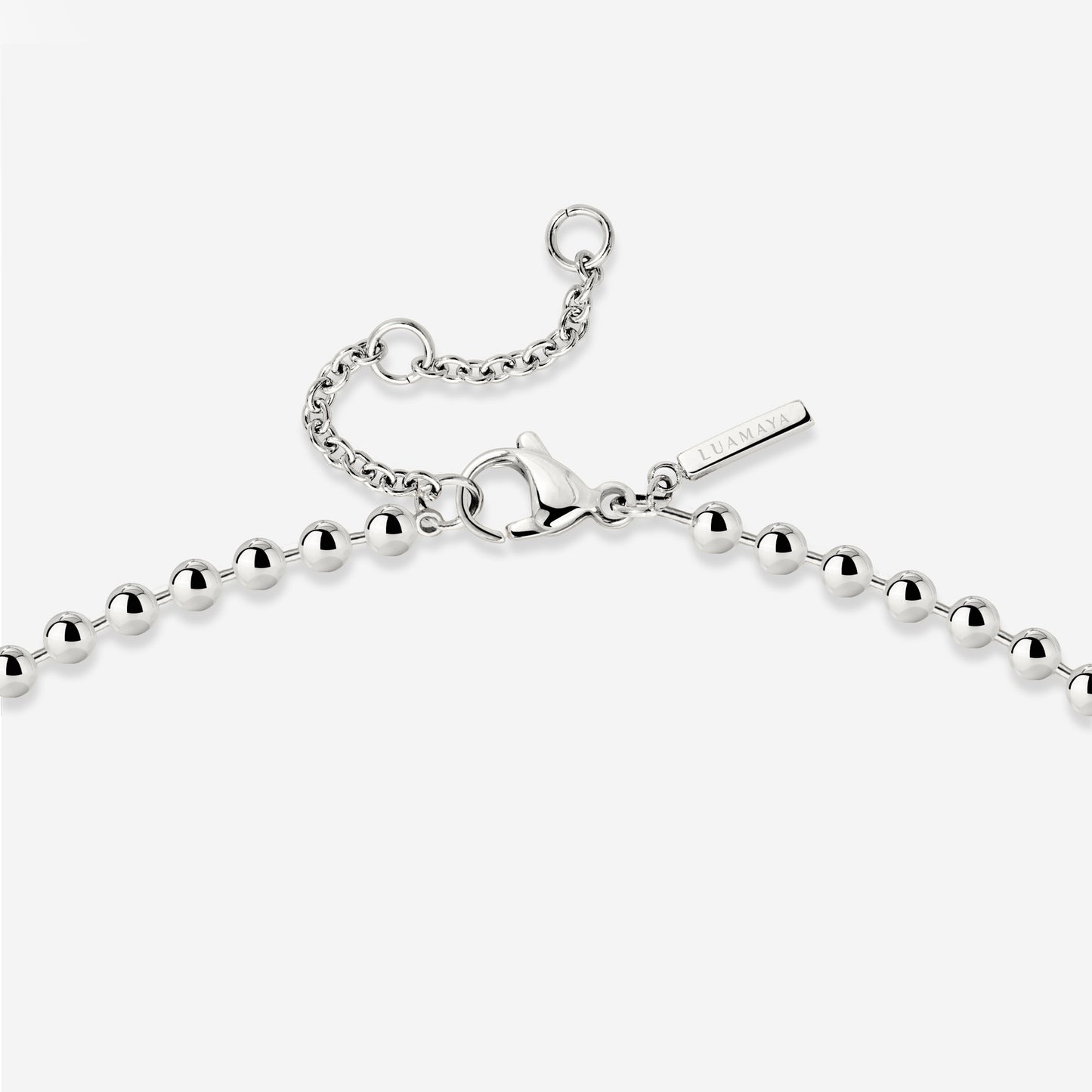 Bubbly Necklace Silber