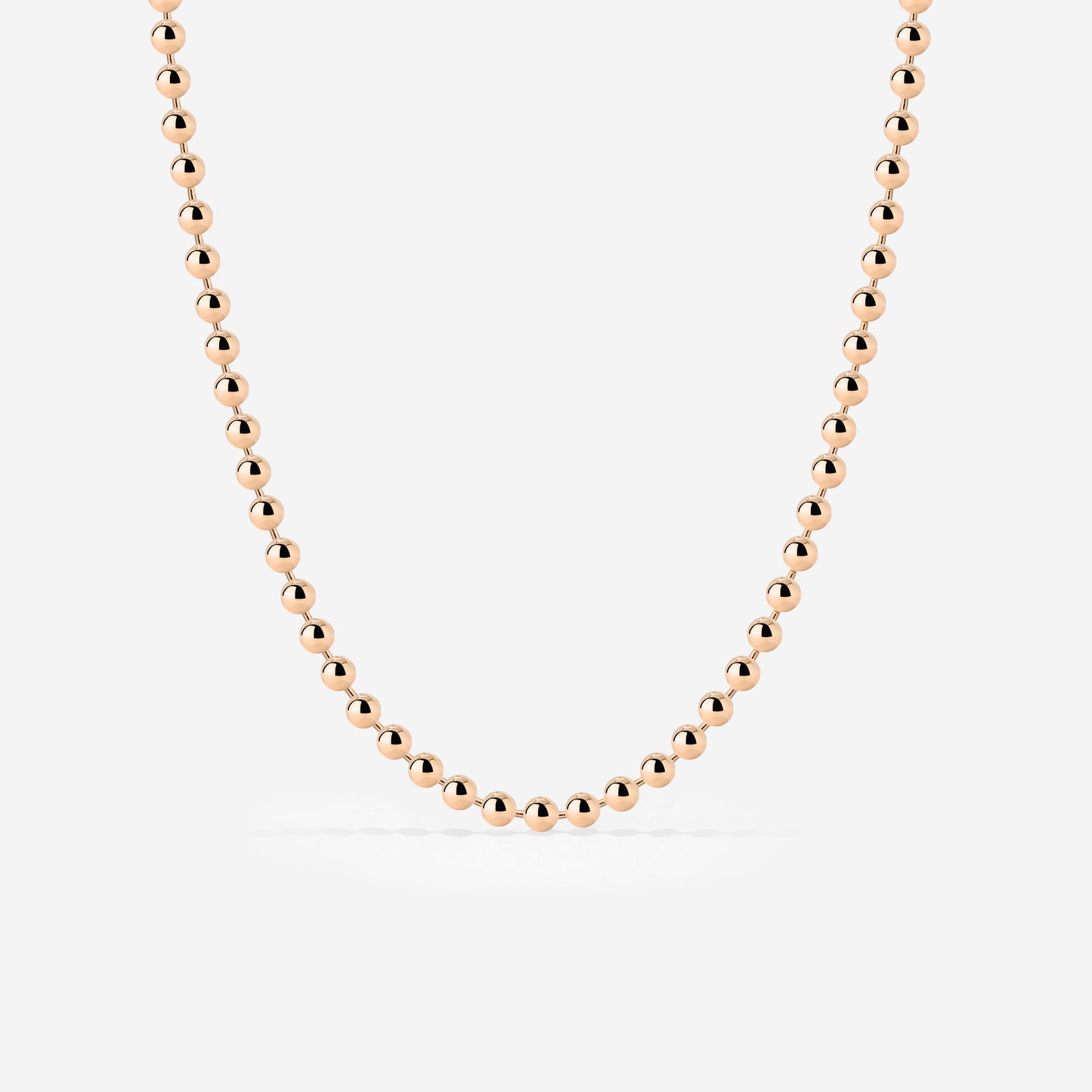 Bubbly Necklace Rose Gold