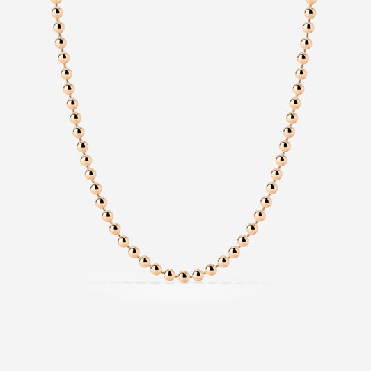 Bubbly Necklace Rose Gold