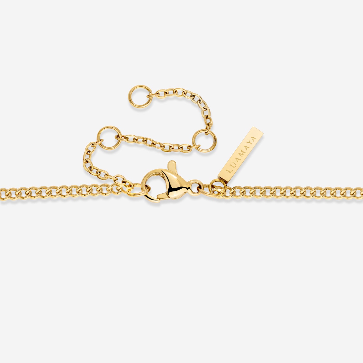 Curb Chain Necklace Gold