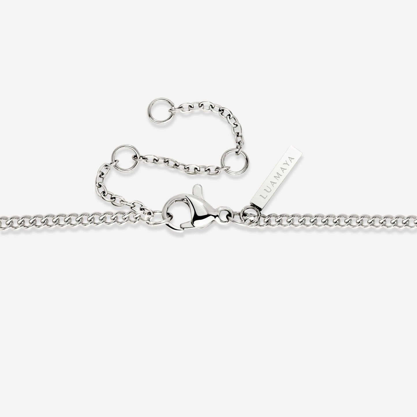 Curb Chain Necklace Silver
