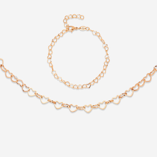 Heart after Heart Bundle Rose Gold