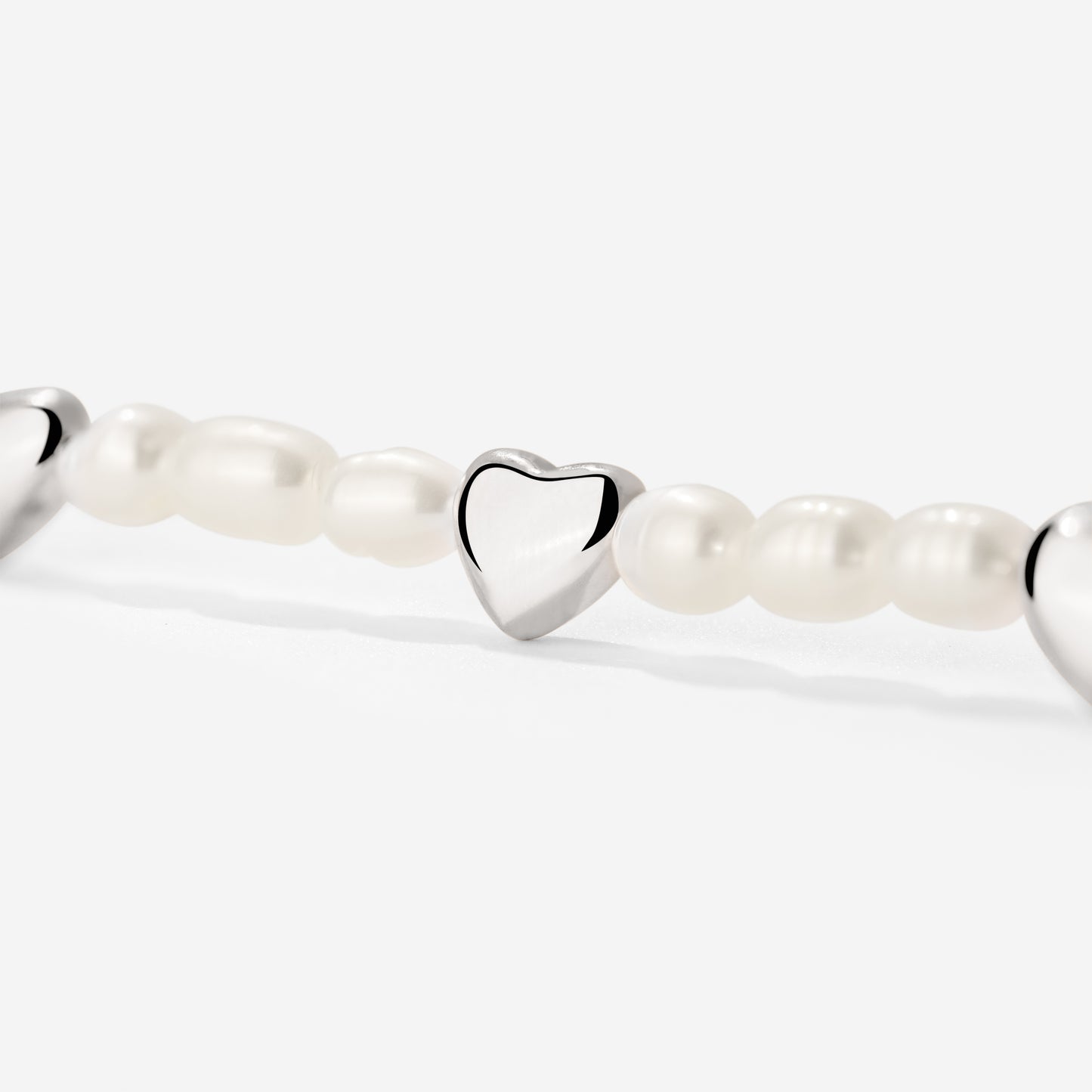 Love Pearls Necklace Silver