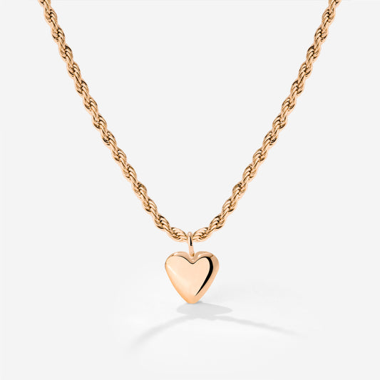 Sweetieheart Necklace Rose Gold