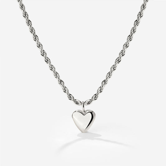 Sweetieheart Necklace Silver