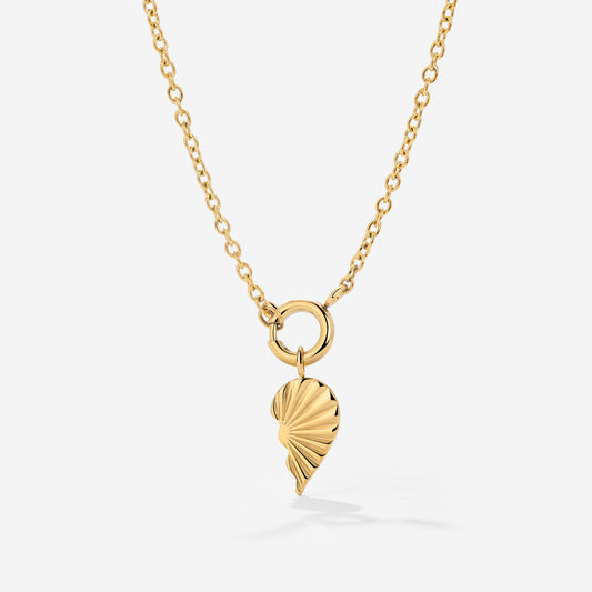 Twin Flame Right Classic Chain Necklace Set Gold