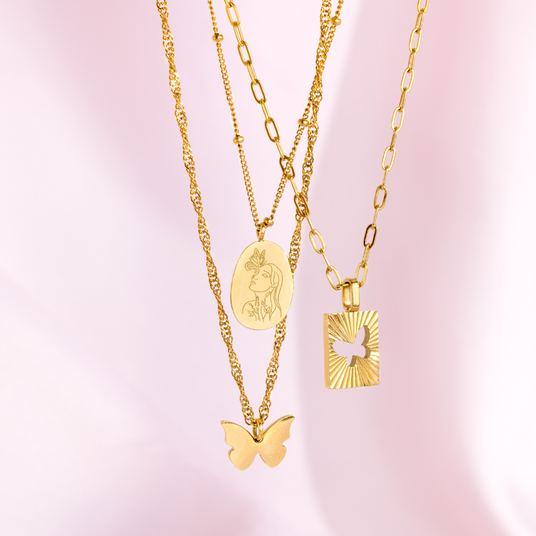 Tender Grace Necklace Rose Gold