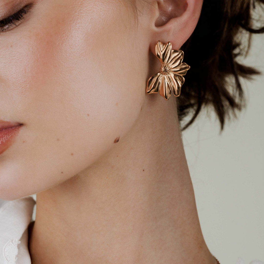 Eternal Bloom Studs Rose Gold