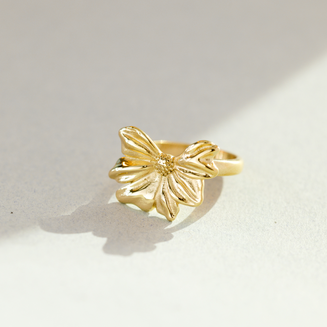 Eternal Bloom Ring Silver
