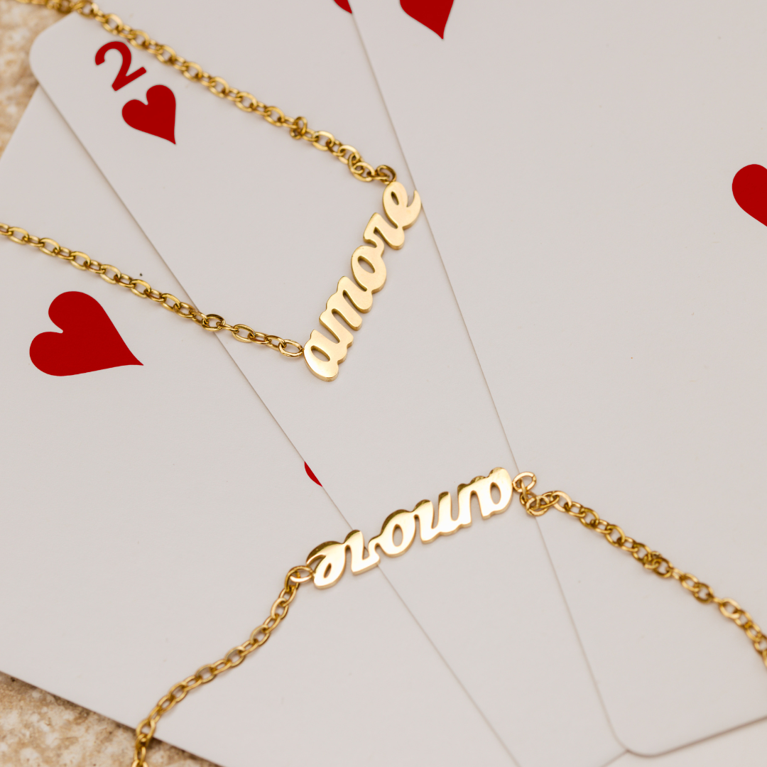Amore Mio Necklace Gold