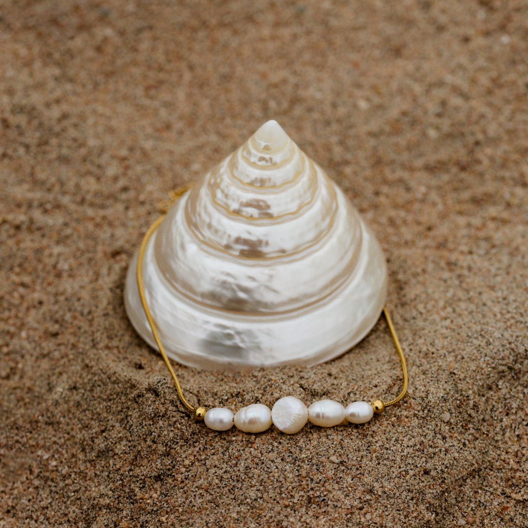 Pearlessence Anklet Silver