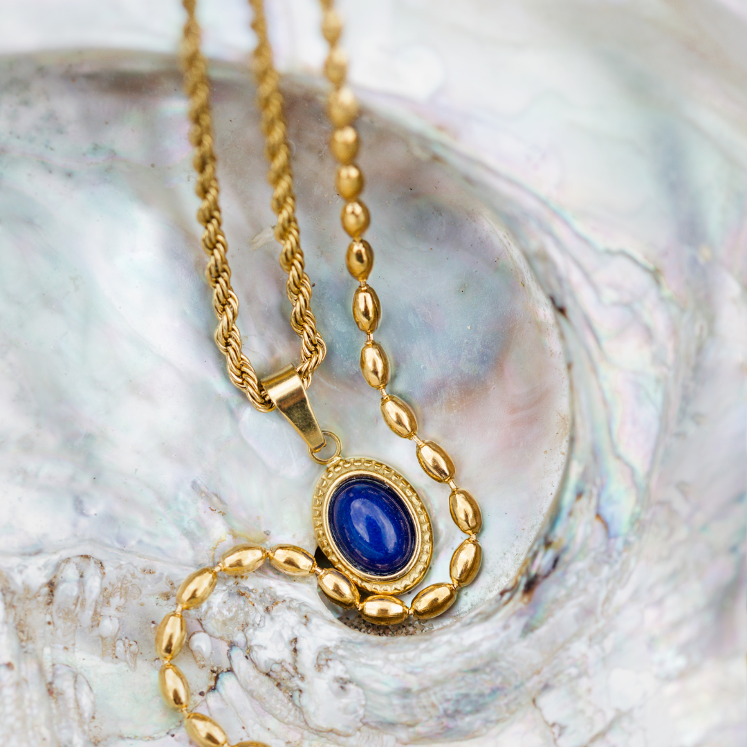 Deep Sea Necklace Rose Gold