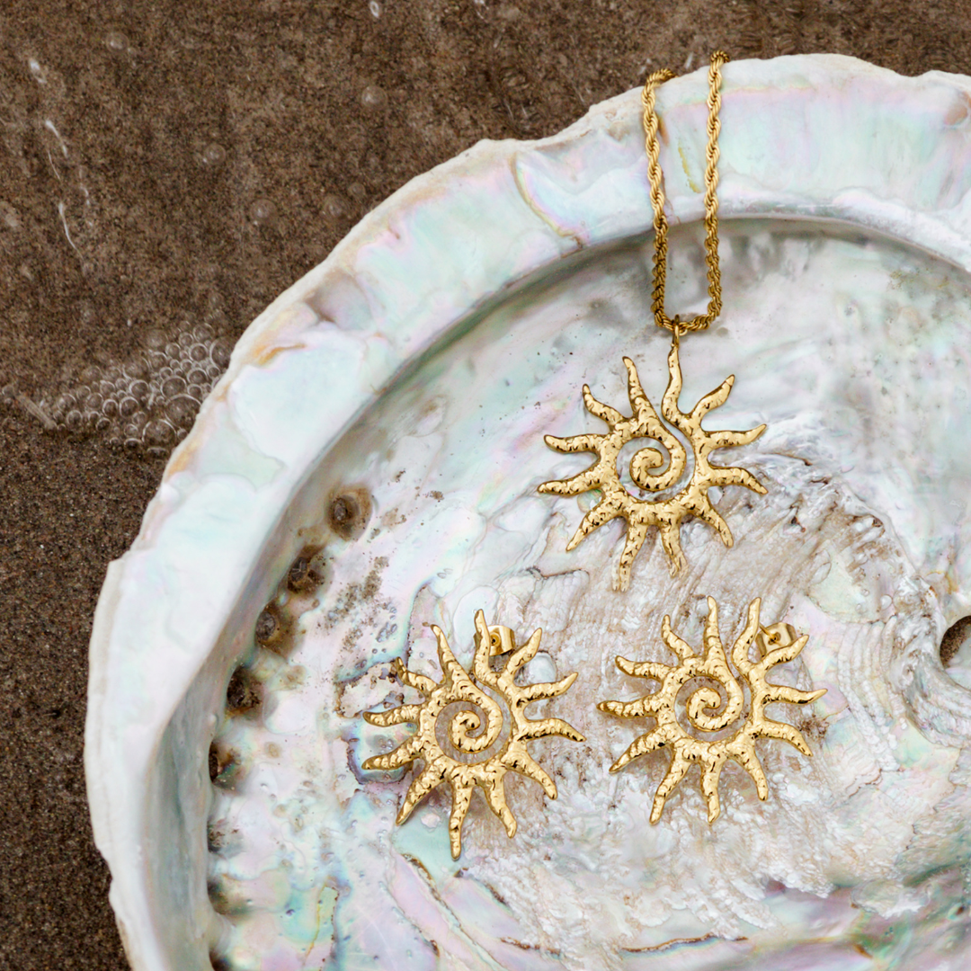 Soleil Studs Silver