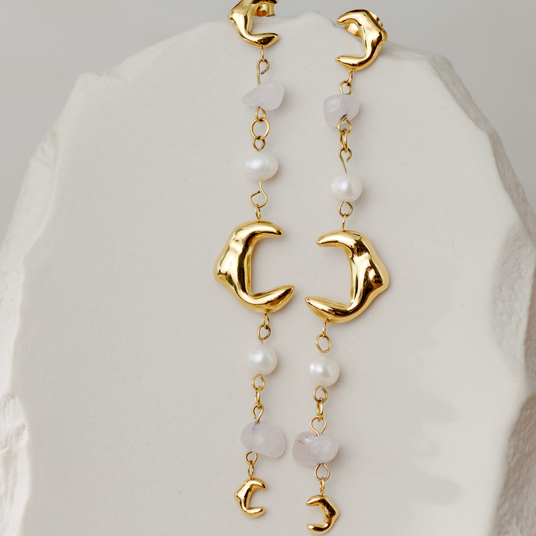 Authentic Anthea Earrings Rose Gold