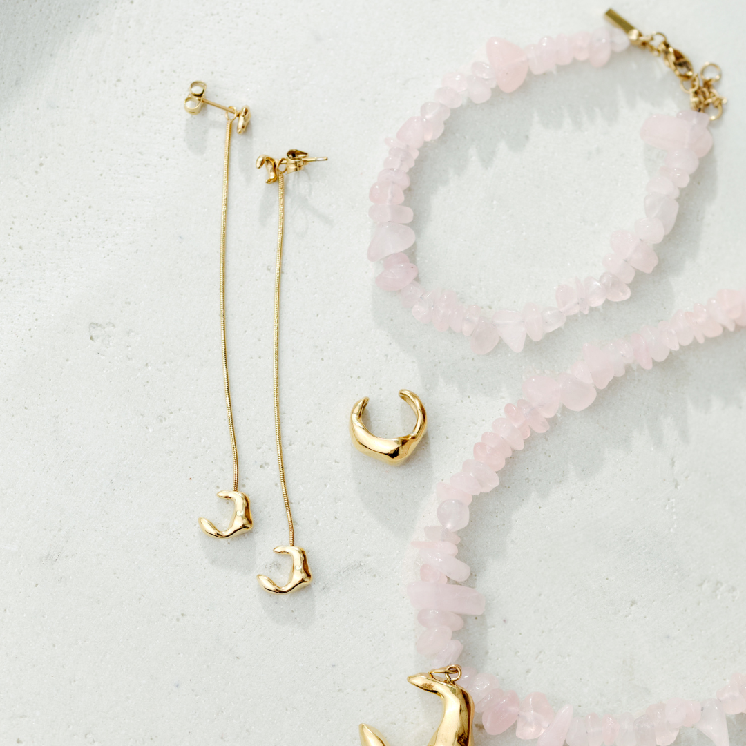 Blissful Bea Earrings Rose Gold