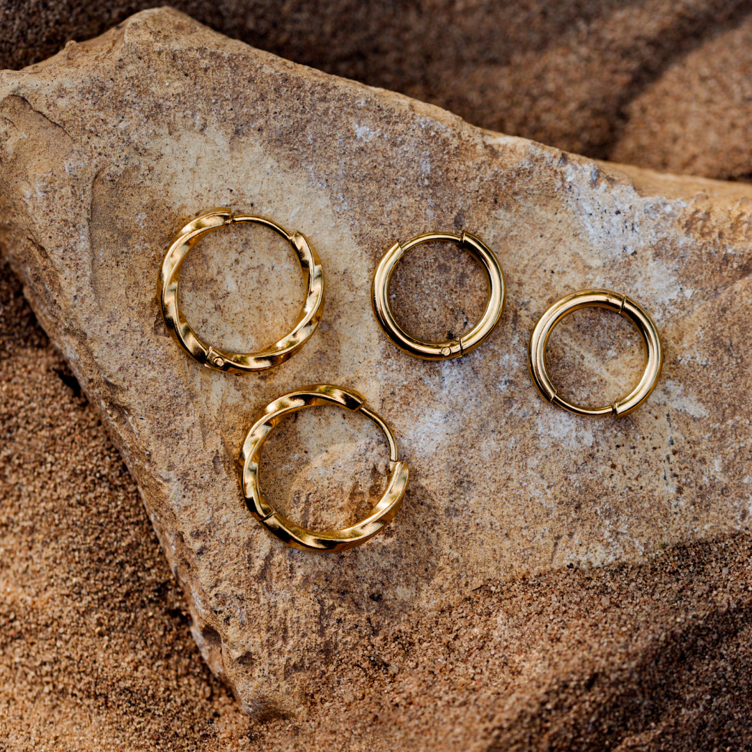 Soft 'n' Subtle Hoop Bundle Rose Gold